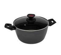 Casseruola Induzione Fonda Antiaderente Con Coperchio Diametro 24cm Spessore