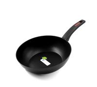 ZANETTI EVOLUTION WOK 1 MANICO CM 28 ADATTA INDUZIONE RIVESTIMENTO ANTIADERENTE