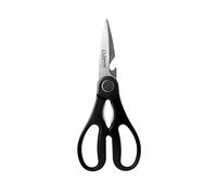 Zanetti, Forbici Multiuso, Lama 20 cm, Spessore 1.8 mm, Nero, Forbici da Cucina, Forbici Acciaio Inox, Manico Ergonomico il Polipropilene