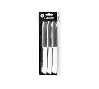 Zanetti Set 6 Coltelli da Tavola Lama in Acciaio Inox Lama Seghettata Daily Bianco