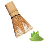 Zanfqvo Frusta Matcha - Frusta in Bambù Naturale - Matcha Whisk - Accessorio per Cerimonia del Matcha Giapponese