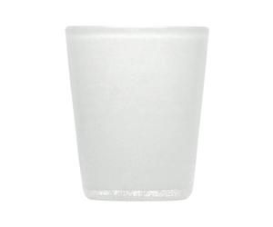 Zani Serafino Bicchiere Tumbler White Solid in Pasta di Vetro