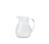 Zani Serafino Caraffa Memento Synth Small Pitcher Bianca Trasparente in MS-Metacrilato 1 Lt