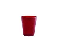Zani Serafino Memento Synth Bicchiere da Acqua in Metacrilato Rosso 33 cl