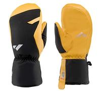 Zanier Unisex - Adulto 21098-2050-10 Guanti Nero, Giallo, 10