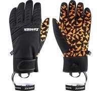 Zanier Unisex SPRING.STX Guanti Black/Orange 9