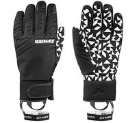 Zanier Unisex SPRING.STX Guanti Black/White 9