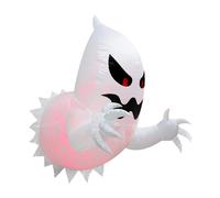 Zankie Il Fantasma Volante Spaventoso Gonfiabile di Halloween da 4,6 Piedi È Uscito dalla Finestra Decorazioni per Esterni Gonfiabili di Halloween con LED Incorporato | Spirit Halloween Props