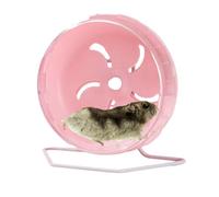 Zankie Ruota per Criceti Silenziosa 14 Cm Ruota per Esercizi per Criceti Altezza Regolabile Ruota per Criceti da Corsa Silenziosa per Criceti Nani Siriani Gerbilli Topi Ricci