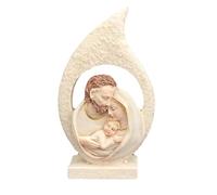Zankie Statua della Natività | Statua della Natività di Natale Dipinta a Mano,Statuine Presepe in Resina, Presepi Natalizi da Tavolo per Interni