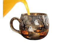 Zankie Tazze Halloween,Sentiero Stregato Tazza Spettrale Autunno Fantasma - Articoli Da Festa Per Bevande Per Casa Cucina Ristorante Appartamento