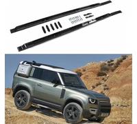 ZanLIn Barre Longitudinali Auto Portapacchi per Defender 2D 90 2020-2023, Portapacchi Cargo Tetto Rastrelliera Staffa Bagagli Trasporto Rotaie Rack