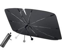 ZanLIn Parasole Auto Parabrezza per Dacia Sandero III 2020-2024, Pieghevole Ombrello Parasole per Parabrezza Protezione UV e dal Calore