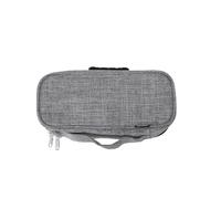 Zannaki Grazioso astuccio con serratura per ragazzi e ragazze, morbido e di grande capacità con manico, fantastico astuccio per la scuola, astuccio per matite, penne, cancelleria, organizer per