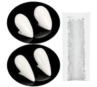 Zanne di Denti da Vampiro per Halloween Cosplay Denti Finti per Vampiro Prop Decorazione in 2 Misure Zanne di Lupo Mannaro Zombi per Costume Bomboniere (13 mm, 17 mm)