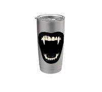 Zanne Vampiri Halloween Gotico Bicchiere termico in acciaio inox doppia parete