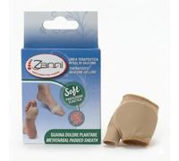 Zanni Guaina Alluce Valgo e Plantare, Doppia Protezione Antidolore Tutore Alluce Valgo e Cuscinetto Metatarsale in Gel Elastico e Antiscivolo, Corregge la Postura dei Piedi, Lavabile, Taglia S 35/40