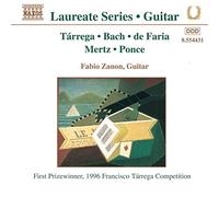 John Taylor Guitar Recital: Fabio Zanon (Terrega/Bach/de Faria/Mertz/Ponce) (CD)