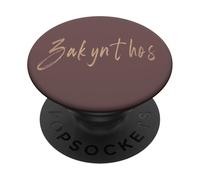 Zante Grecia Design elegante vintage PopSockets PopGrip Adesivo