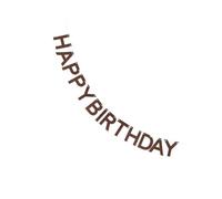 Zanthicia 2 pacchi/lotto Hang Retro Brown Delta Flag Per Tocco Nostalgico Alle Feste Di Compleanno Panno Decorazione Festa Di Compleanno