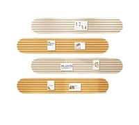 Zanthicia 4 alternative al sughero per strisce di feltro, adesivo per bacheca facile da usare, durevole ed elegante, adatto per l'installazione in camere da letto, Combinazione-1, 20x60cm