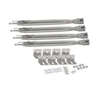 Zanthicia Accessori per barbecue universali di facile installazione, realizzati con materiali per prestazioni ottimali e miglioramenti della griglia, tubi del bruciatore in acciaio