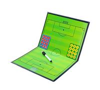 Zanthicia Ampia gamma di usi Scheda tattica da calcio con cerniera magnetica per allenatori Scheda tattica per allenatori leggera e portatile , 2 volte