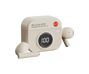 Zanthicia Auricolare Bluetooth wireless per chiamate telefoniche chiare mentre sei in movimento Auricolari Bluetooth wireless Cuffie ABS Auricolari, sottotono