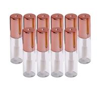 Zanthicia Balsamo per labbra, lucidalabbra, tubetti,Oro rosa,4.3x1 cm | contenitori, mini, compatti, prodotti di bellezza, contenitori per balsami da viaggio, ricaricabili, per donne e ragazze.