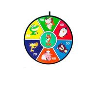 Zanthicia Bersaglio per freccette per bambini Portatile Carino Genitore-figlio per lo sviluppo interattivo Freccette in età prescolare che lanciano il gioco del giocattolo del regalo, Modello animale