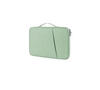 Zanthicia Borsa per laptop Protezione portatile impermeabile Borse per computer Valigetta Borse Custodia Universale da donna Viaggi Lavoro d'ufficio, Verde 12.9-13 pollici