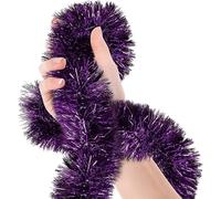 Zanthicia Christmas Twist Glassato con Texture Morbida, Facile da Applicare e Conservare, Perfetto per Decorazioni Natalizie e Decorazioni per la Casa, Viola