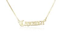 Zanthicia Collana di amicizia a tema con costellazioni di lettere retrò fai-da-te Per Unico squisito con ciondolo con ciondolo a forma scheda, Oro Capricorno