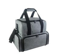 Zanthicia Conserva tutto l'essenziale in un Per unico posto con la grande borsa per cosmetici in poliestere, versatile e durevole, grigio