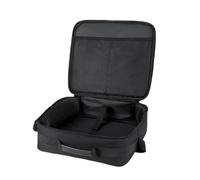 Zanthicia Custodia per proiettore traspirante con struttura robusta, multitasche, tracolla regolabile e comoda maniglia per un rapido accesso, custodia da viaggio portatile, multitasche, nera