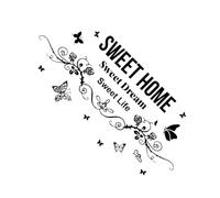 Zanthicia Decalcomanie con scritte in vinile Decalcomanie murali Adesivi per porte Adesivi murali Sfondi autoadesivi Decorazione camera da letto