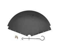 Zanthicia Deflettore per mangiatoia per Uccelli Durevole e Protettivo - Facile Installazione vestibilità Universale AntiGraffio Che avvolge Lo Scoiattolo, Stile Gancio 18 Pollici