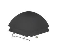 Zanthicia Deflettore per mangiatoia per Uccelli Durevole e Protettivo - Facile Installazione vestibilità Universale AntiGraffio Che avvolge Lo Scoiattolo, Stile Gancio 16 Pollici