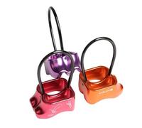 Zanthicia Dispositivo di Discesa in Lega di Alluminio per Alpinismo e Intaglio Alberi Dispositivo ATC per la modalità Guida Sicurezza Funziona con o Due scalatori Che scendono in Discesa su Roccia