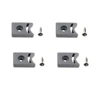 Zanthicia Fermaporta resistenti e paracolpi in gomma per pulegge per porte da doccia per prevenire danni causati da una forza eccessiva durante il posizionamento dei blocchi, set