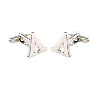 Zanthicia Gemelli da polso unici e alla moda, splendidi gemelli da polso uomo, dichiarazione di stile in vari eventi, tra cui matrimoni, uomo con lettere, materiale in ottone, come festa