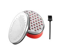 Zanthicia Grattugie per formaggio PP TPR Acciaio inossidabile Dimensioni compatte Macinaverdure Artigianato multiuso Pratico strumento di macinazione