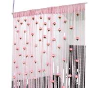 Zanthicia la porta con una bellissima tenda a fili di rose, una tenda a fili di rose, zanzariere per porte per tenere fuori le mosche, UN, 1x2 metri