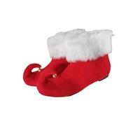 Zanthicia Mettiti in Mostra con queste Scarpe da Elfo di Natale per Adulti. Calzature accattivanti per Costumi di Natale. Il Colore Rosso Brillante delle Scarpe da Elfo ha Un Impatto visivo Che