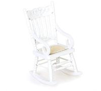 Zanthicia Mobili Minihouse Sedie in miniatura in legno Per scala 1/12 Decorazioni per la casa ben progettate Parti fai-da-te Ornamenti da fata