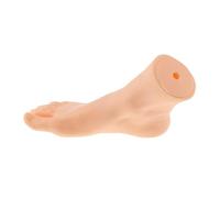 Zanthicia Modello di piede Manichino Supporto per piede Display per calzino per fotografia Prop femmina sinistra, pelle, Diritto femminile