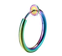 Zanthicia Orecchini magnetici Di qualità Alla moda Indolore Vari stili Aspetto distintivo Bello Facile da indossare Naso finto Stud, Colorato 2.0x12