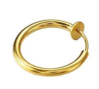 Zanthicia Orecchini magnetici Di qualità Alla moda Indolore Vari stili Aspetto distintivo Bello Facile da indossare Naso finto Stud, Oro 2.0x10