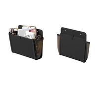 Zanthicia Organizer da campeggio per camper senza fori, pieghevole, da appendere, con portascarpe in tessuto Oxford, comodino, 2 pezzi