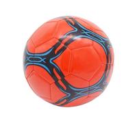 Zanthicia Pallone da calcio - Durevole e resistente all'usura per il pallone da viaggio calcio ufficiale in PVC Il più recente allenamento con, rosso denso, tipo 4
